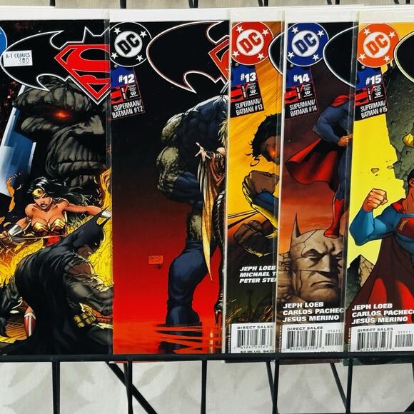 Superman Batman 1-2 4-18 Lot Darkseid Vs Supergirl (#1 3rd Print) - Picture 6 of 7